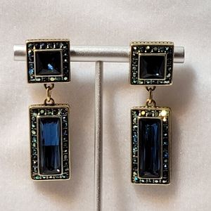 Heidi Daus Fancy Cut Drop Earrings